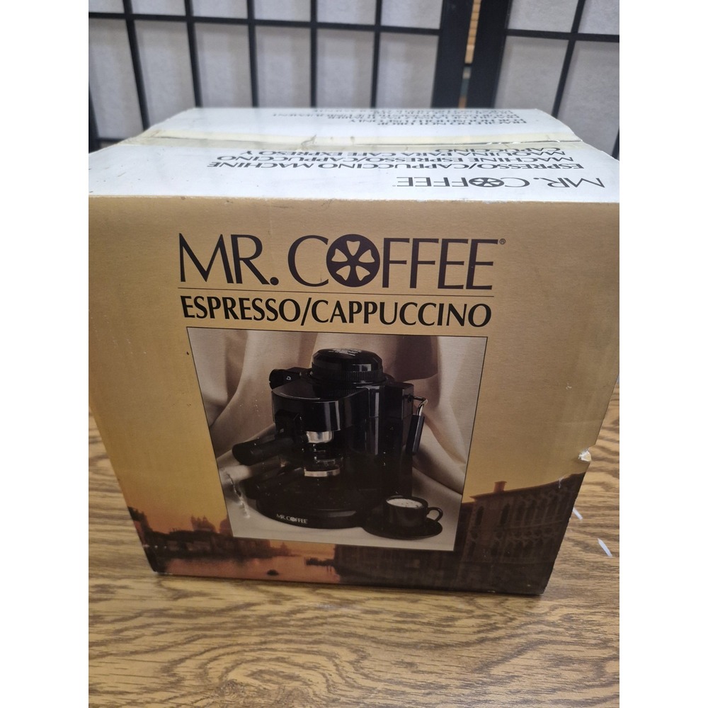 MR coffee Early 90's Vintage Espresso Cappuccino Machine NEW Unopened Model ECM3